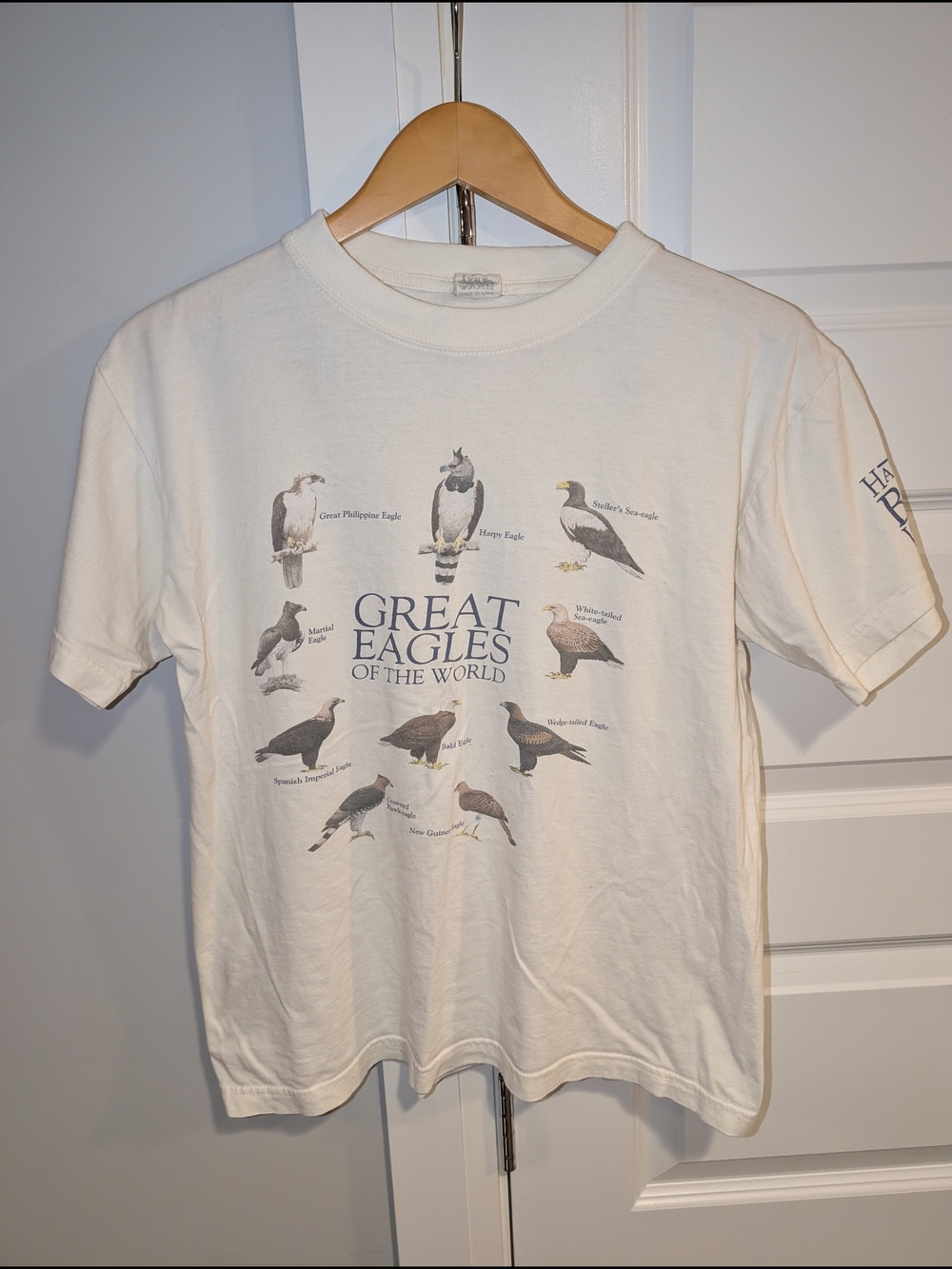 Vintage 'Great Eagles Of The World' Nature T-shirt